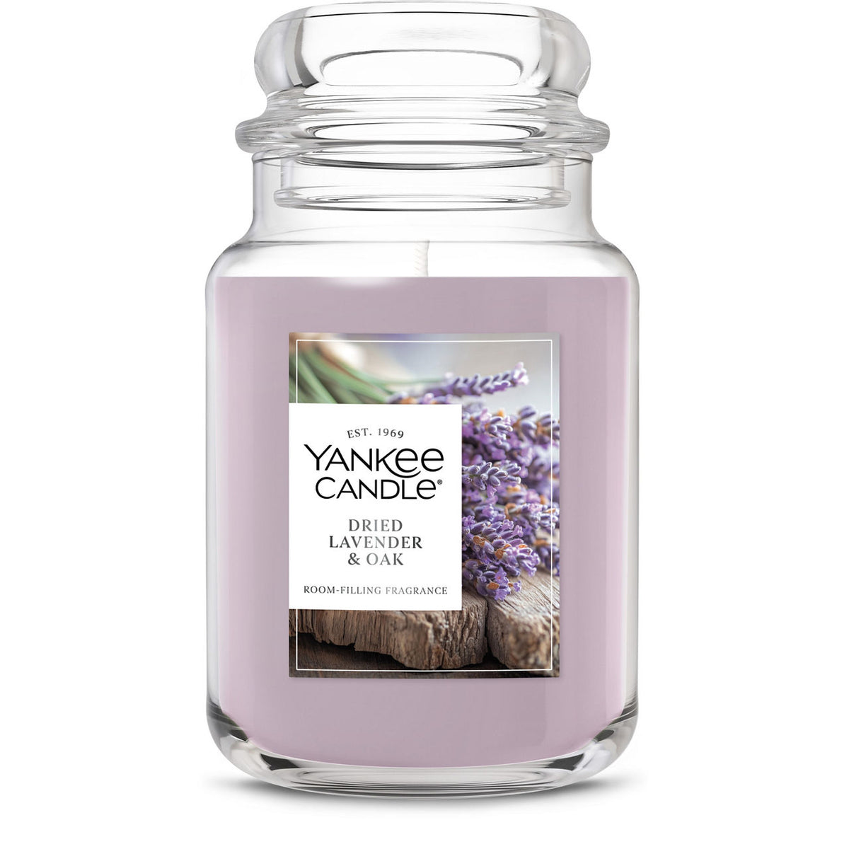 Dried Lavender & Oak Original Large Jar Candle