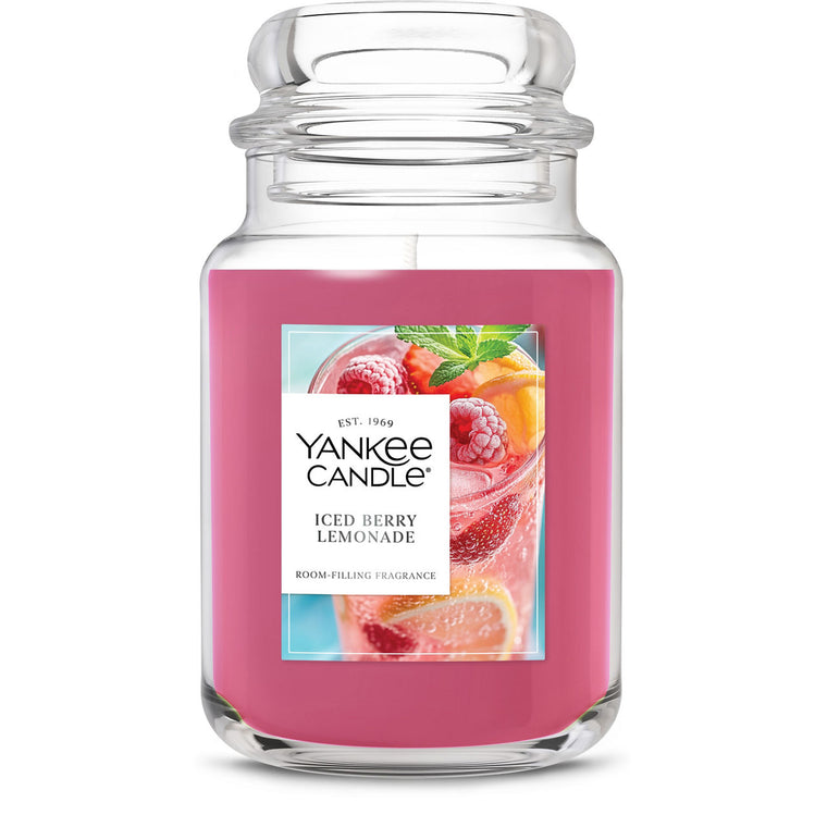 Iced Berry Lemonade Original Large Jar Candle M4