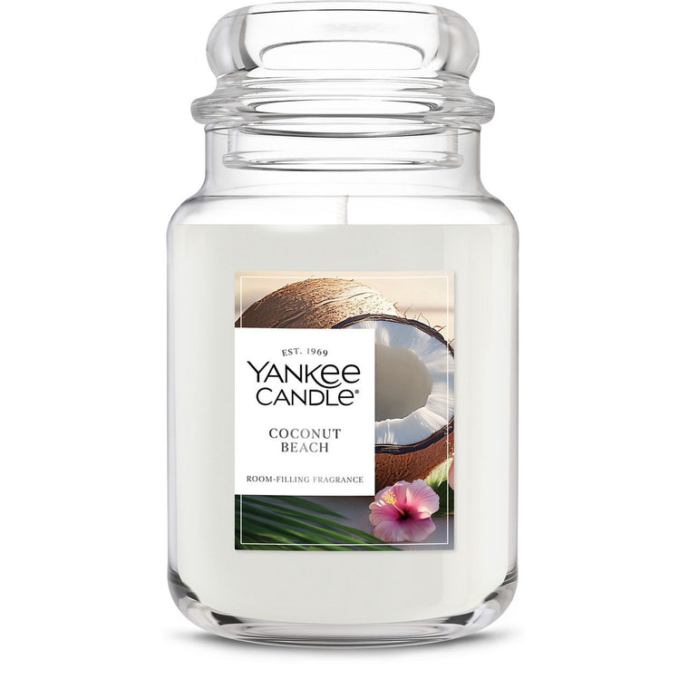 Coconut Beach Original Large Jar Candle F3